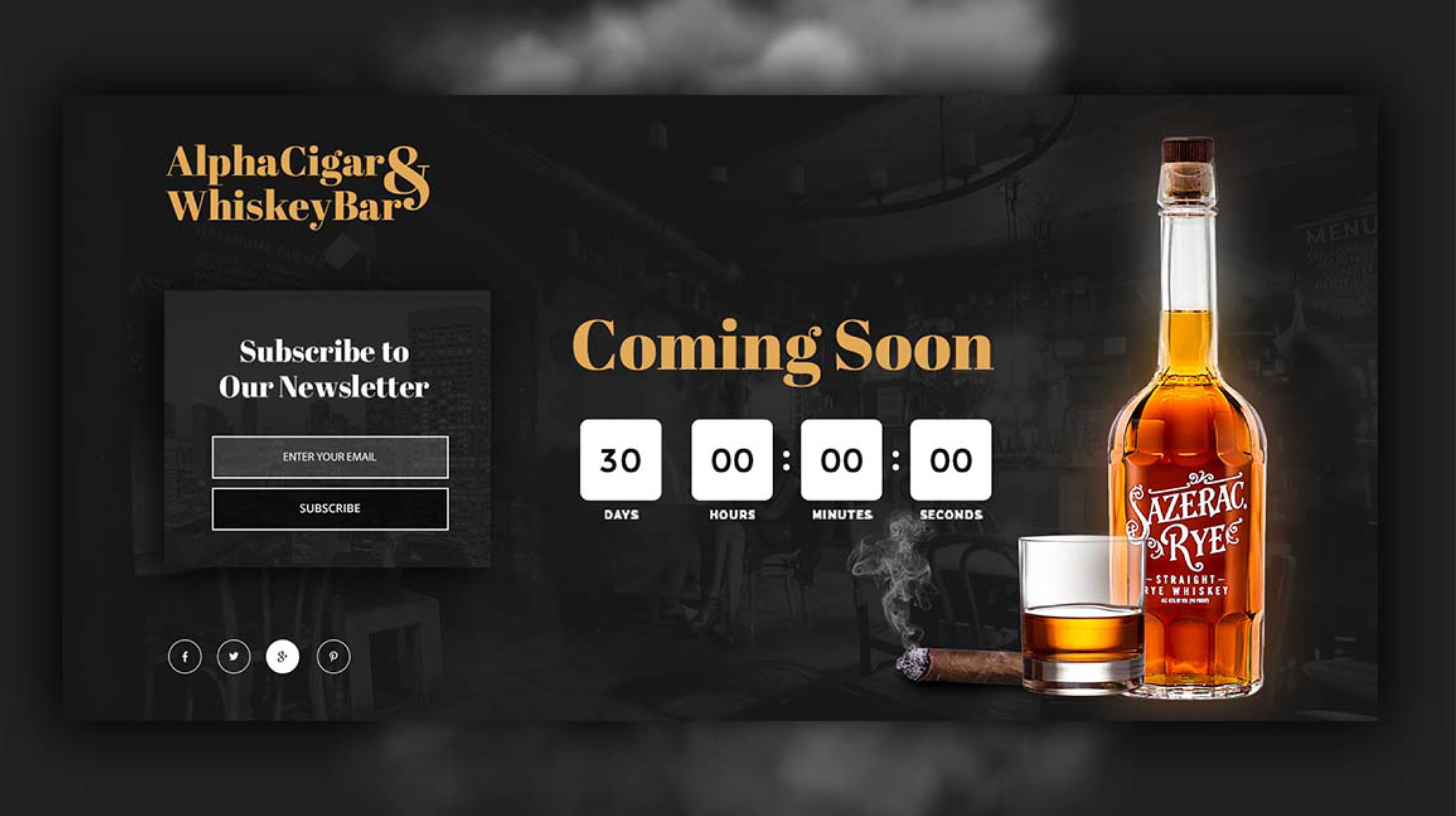 Alpha Cigar and Whiskey bar
